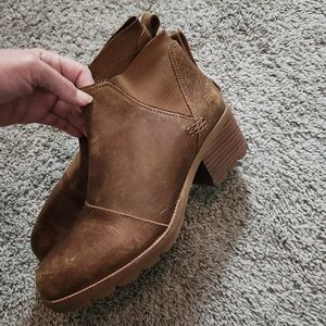 Sorel Brown Ankle Boots